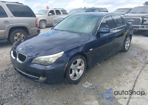 2008 BMW 528I z USA, uszkodzony, nr VIN WBANU53548CT16362